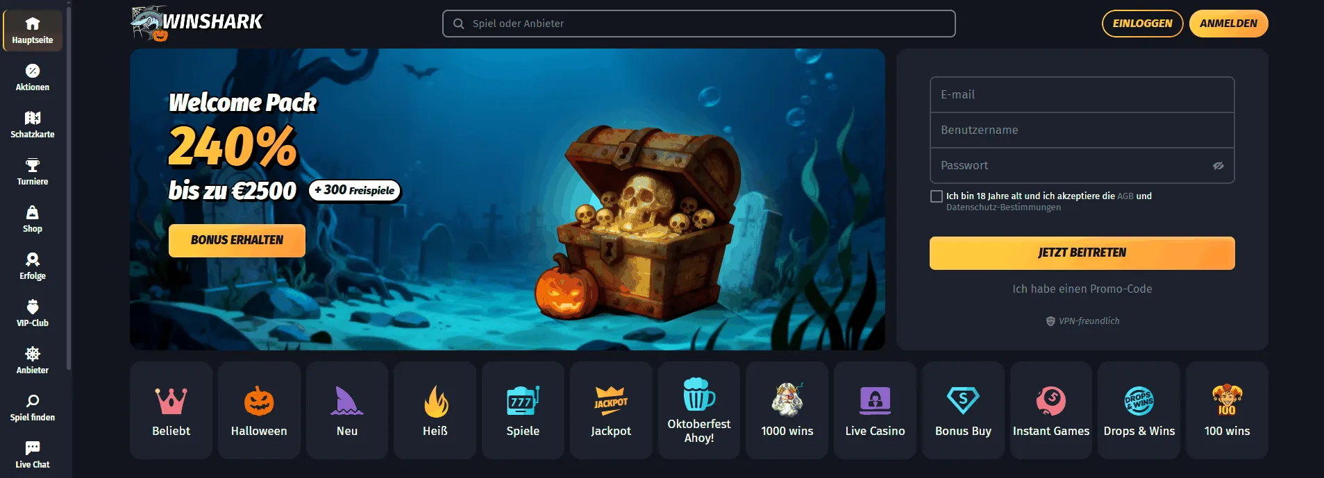 Bestes Casino WinShark Bestes Online Casino WinShark
